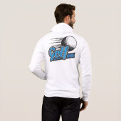 Pull À Capuche Nom personnalisé Golf (Dos entier)