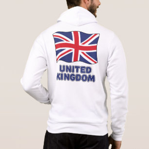 Pull À Capuche Nom personnalisé Indicateur Royaume-Uni