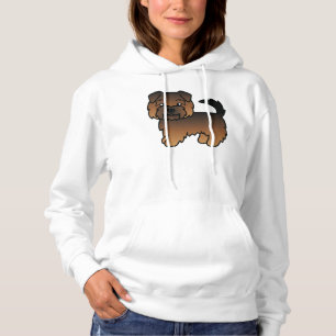 Pull À Capuche Norfolk Terrier poil hérissé Chien de dessin animé