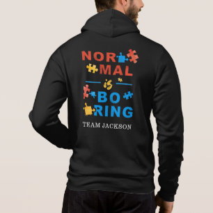 Pull À Capuche Normal est ennuyeux Puzzles Sensibilisation sur l'