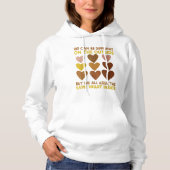 Pull À Capuche Nous avons tous le même coeur (Devant)