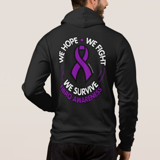 Pull À Capuche NOUS ESPÉRONS COMBATTRE NOUS SURVIVONS...Sweat - s (Dos)
