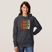 Pull À Capuche Nouveau randonnée d'aventure amoureux cadeau retro (Devant entier)