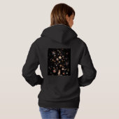 Pull À Capuche Nuit étoilée aux orbes lumineuses  (Dos entier)