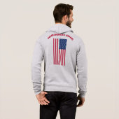 Pull À Capuche Numéro Un drapeau américain True Patriotic Collect (Dos entier)