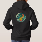 Pull À Capuche Océans Yin Yang (Dos)