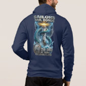 Pull À Capuche Octopus Lighthouse Hoodie Design (Dos)