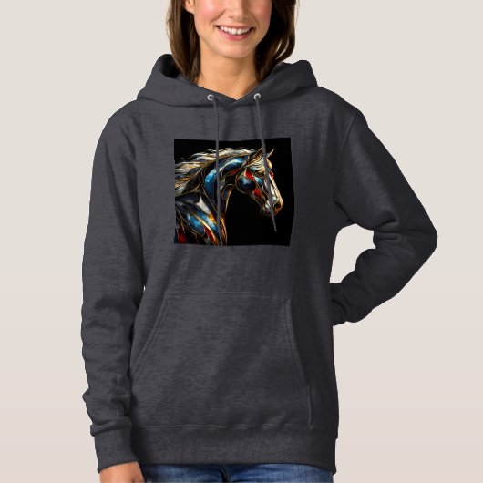 Pull À Capuche Oeuvre Sweatshirt à capuchon pour femmes 13 (Devant)