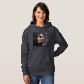 Pull À Capuche Oeuvre Sweatshirt à capuchon pour femmes 23 (Devant entier)