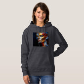 Pull À Capuche Oeuvre Sweatshirt à capuchon pour femmes 26 (Devant entier)