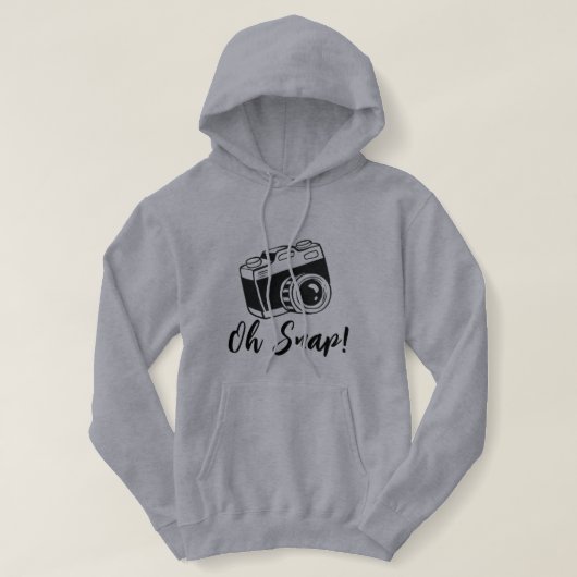 Pull À Capuche Oh, Snap ! - Drôle & Mignonne (Design devant)