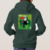 Pull À Capuche Oiseaux tropicaux du Toucan (Dos)