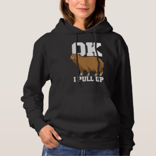 Pull À Capuche Ok je monte capybara 1
