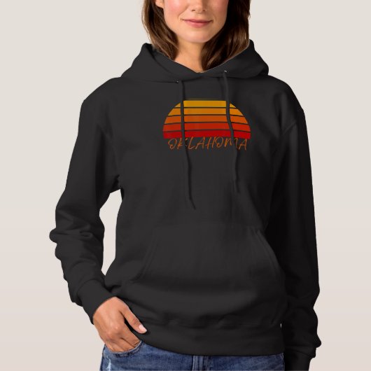 Pull À Capuche Oklahoma Oklahoma Tee - shirts graphiques pour fem (Devant)