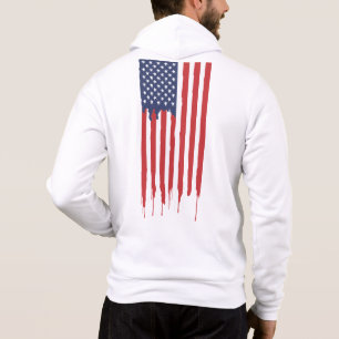 Pull À Capuche Old Glory Chic : Le drapeau américain tendance