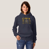 Pull À Capuche Omega Psi Phi Omegawood 1911 (Devant entier)