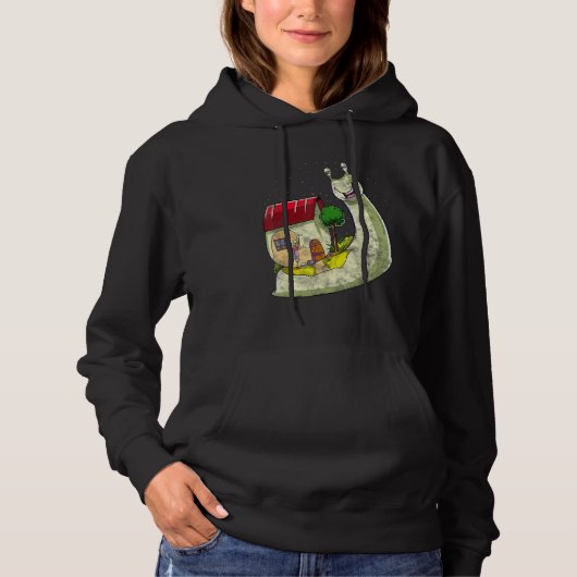 Pull À Capuche Onglet Psychedélique Inspiré Trippy Slug Connexe S (Devant)