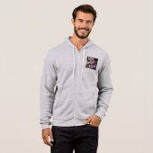 Pull À Capuche orchidées miniatures (Devant entier)