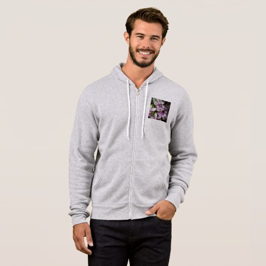 Pull À Capuche orchidées miniatures (Devant entier)