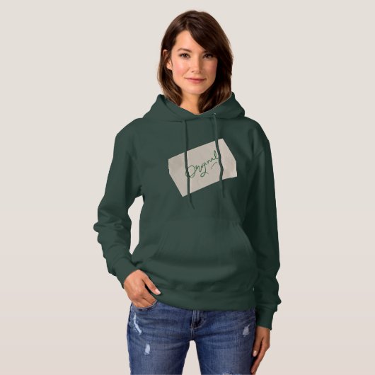 Pull À Capuche Original 1 Deep Forest Sweatshirt à capuche pour f (Devant entier)