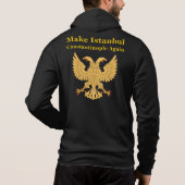 Pull À Capuche Orthodoxe Christian Byzantium Cadeau (Dos)