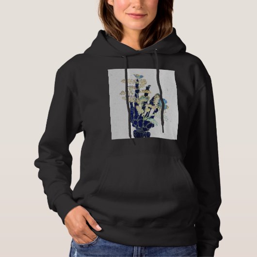 Pull À Capuche Os en floraison #1 - Main - verticale (Devant)