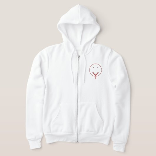 Pull À Capuche Oui face - Red01. (Poser)