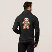 Pull À Capuche Pain d'épices Squelette Homme (Dos entier)
