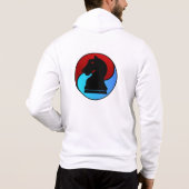 Pull À Capuche Paladin ferment la fermeture éclair complètement (Dos)
