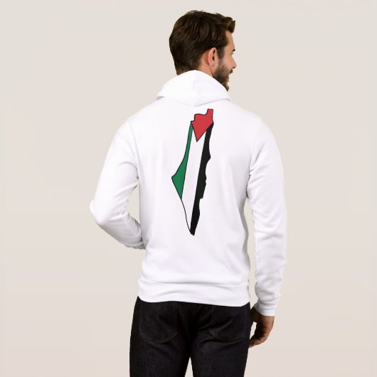 Pull À Capuche Palestine (Dos entier)