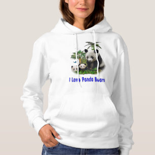 Pull À Capuche Panda Bears