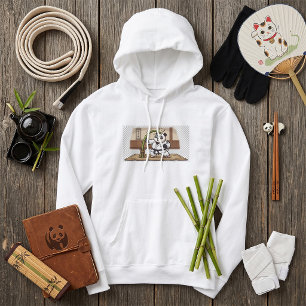 Pull À Capuche Panda Karaté Drôle Échec d'Arts Martiaux
