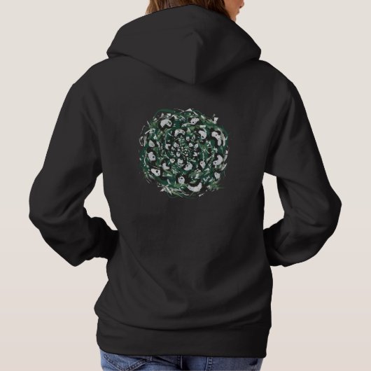 Pull À Capuche Panda-monium (Dos)