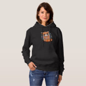 Pull À Capuche Panda Rouge Chinois Avec Toile Magique Baguette Cu (Devant entier)