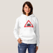 Pull À Capuche Panneau de signalisation de tunnel Symbole de la c (Devant entier)