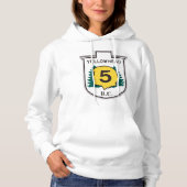 Pull À Capuche Panneau routier de Yellowhead (Devant)