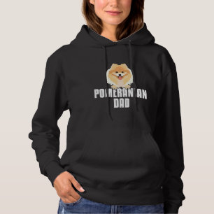 Pull À Capuche Papa de Poméranie Papa Chien