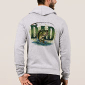 Pull À Capuche Papa Pêcheur (Dos)