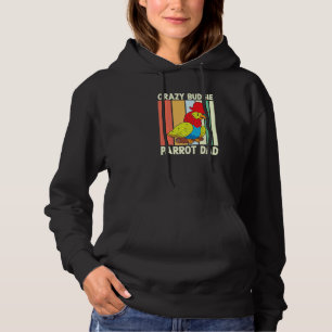 Pull À Capuche Papa perroquet Budgie fou Coloré Oiseau mignon mèm