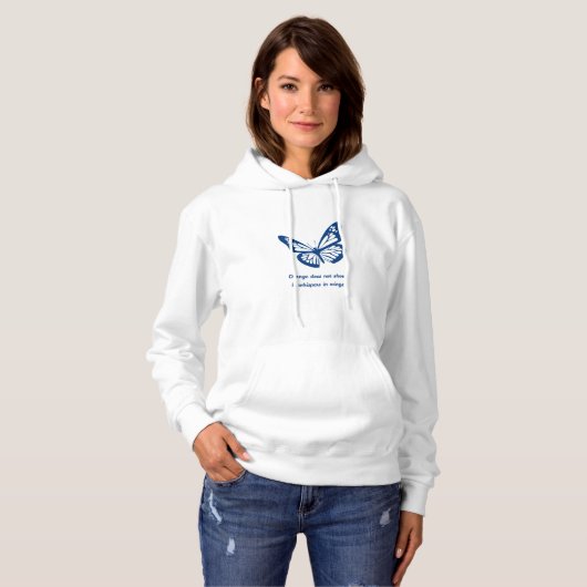 Pull À Capuche papillon (Devant entier)