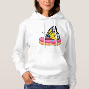 Pull À Capuche Papillon avec Donut