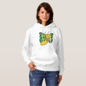 Pull À Capuche Papillon avec la coupe de café (Devant entier)