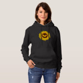 Pull À Capuche Papillon Pour Femmes Hommes Ringlet Moth Tournesol (Devant entier)