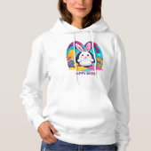Pull À Capuche Pâques chanceuses ! (Devant)