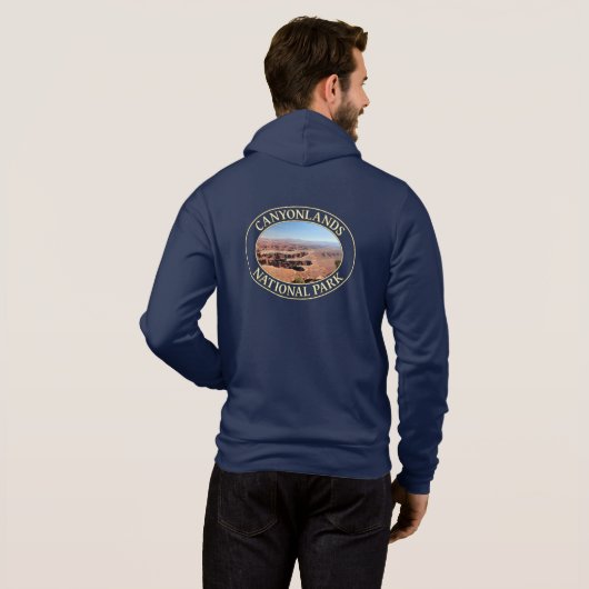 Pull À Capuche Parc national des Canyons à Moab, Utah (Dos entier)
