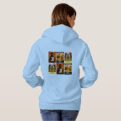 Pull À Capuche Parodie d'affiche de film western (Dos entier)