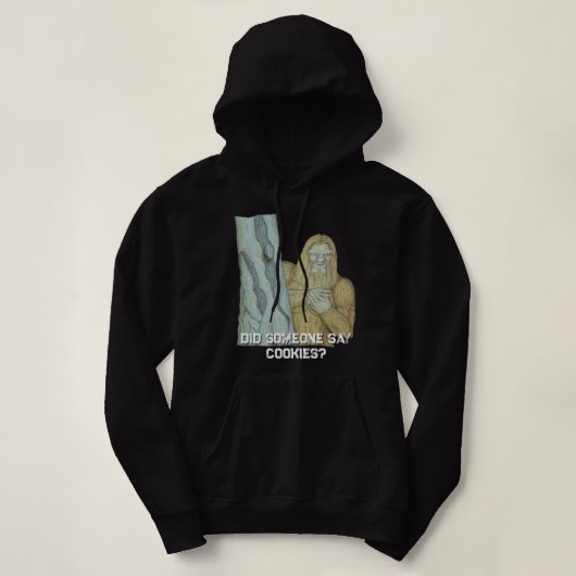 Pull À Capuche Parodie de mème Bigfoot (Design devant)
