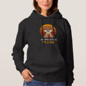 Pull À Capuche Pas De Bains Plus D'Animaux (Devant)