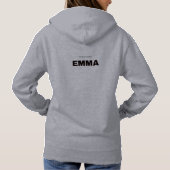 Pull À Capuche Pas juste une autre EMMA (Dos)