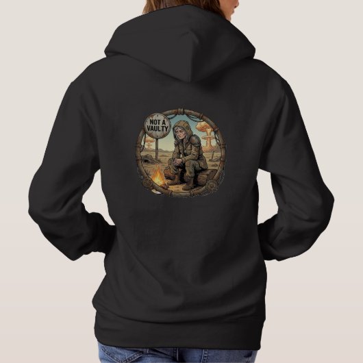 Pull À Capuche Pas un Vaulty (Dos)
